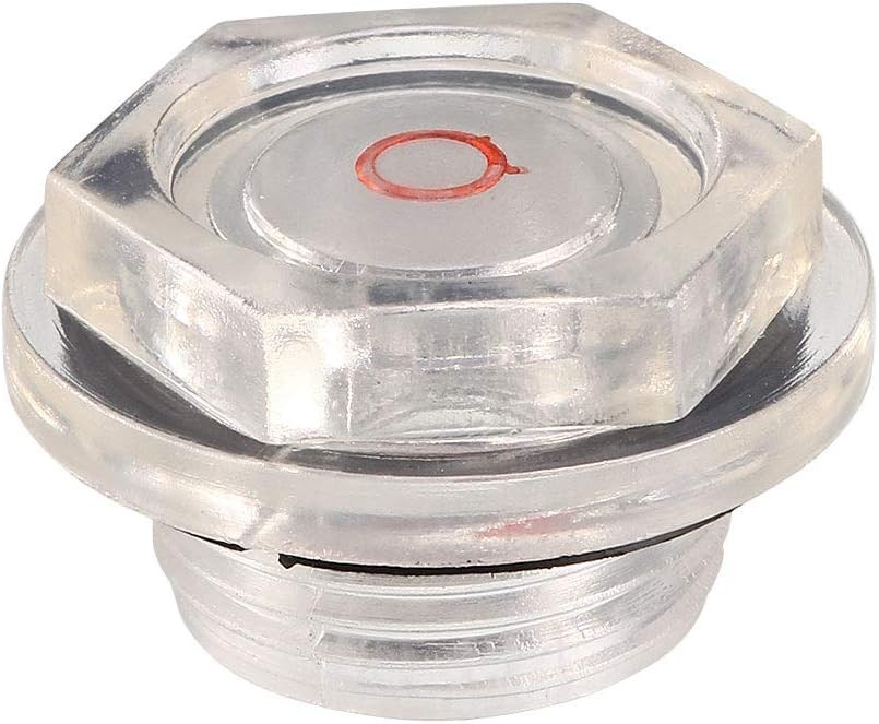 Air Compressor Sight Glass G3/4 Male Thread Oil Level Indicator