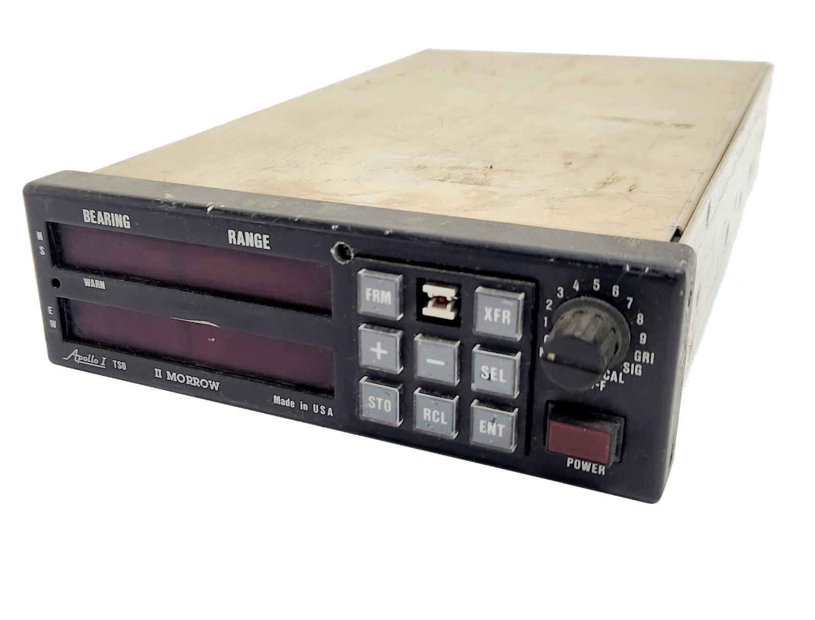 II Morrow Apollo 602 Loran C Legacy Aviation Navigation Receiver ~ Vintage