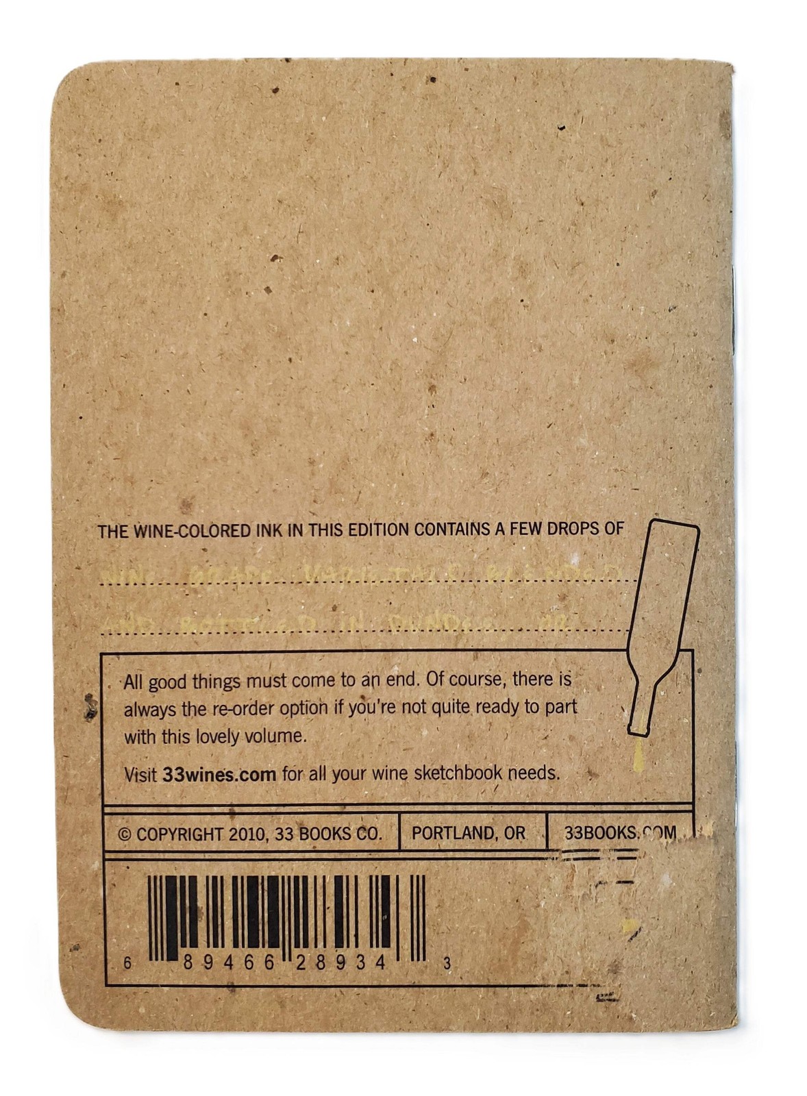 33 Bottles Wine Tasting Journal - White