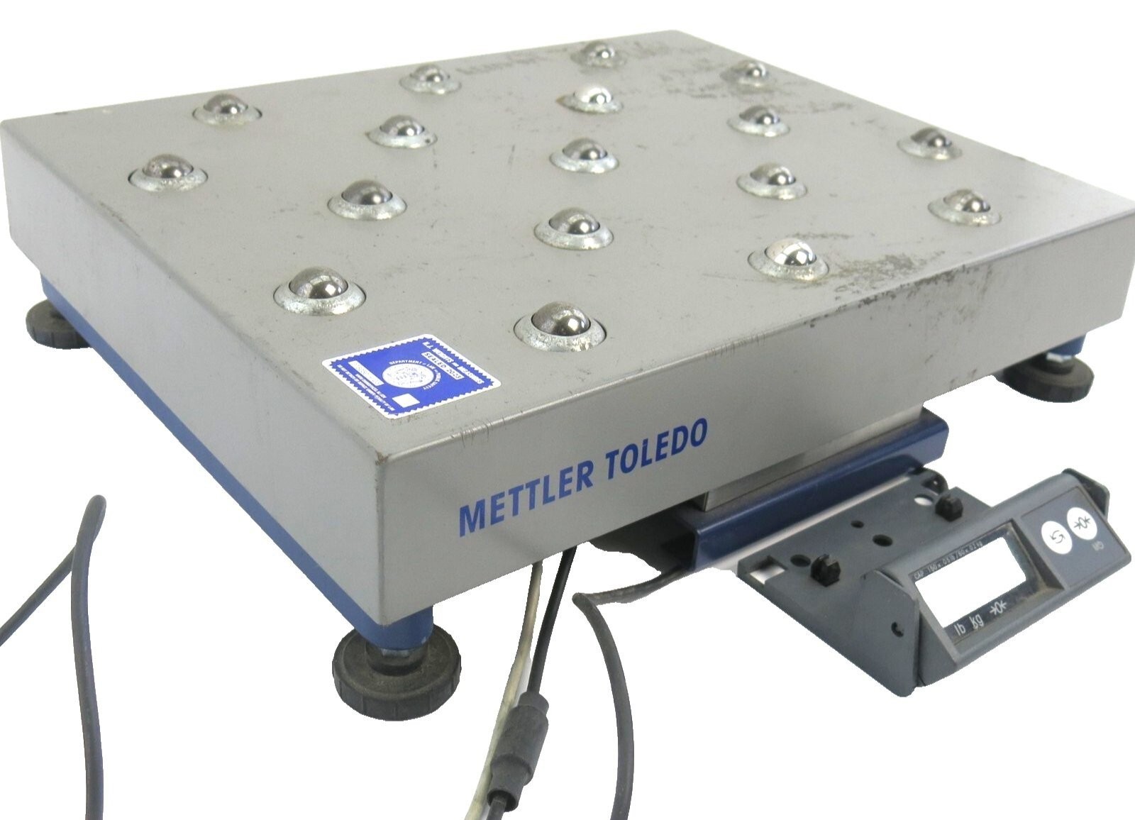 Mettler Toledo Model PS90 Roller Ball Top Scale USB Powered W/Display Screen