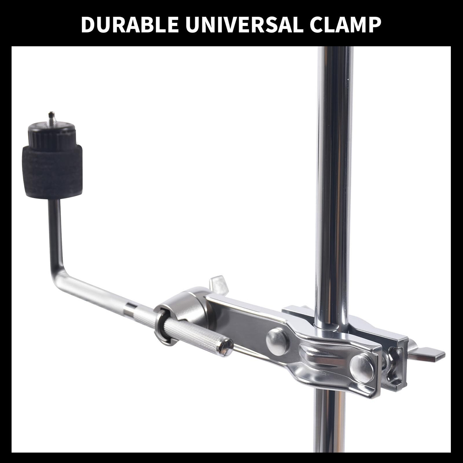 Cymbal Boom Arm Holder With Clamp L-Arm Rod Bracket Mount Short 18CM Part
