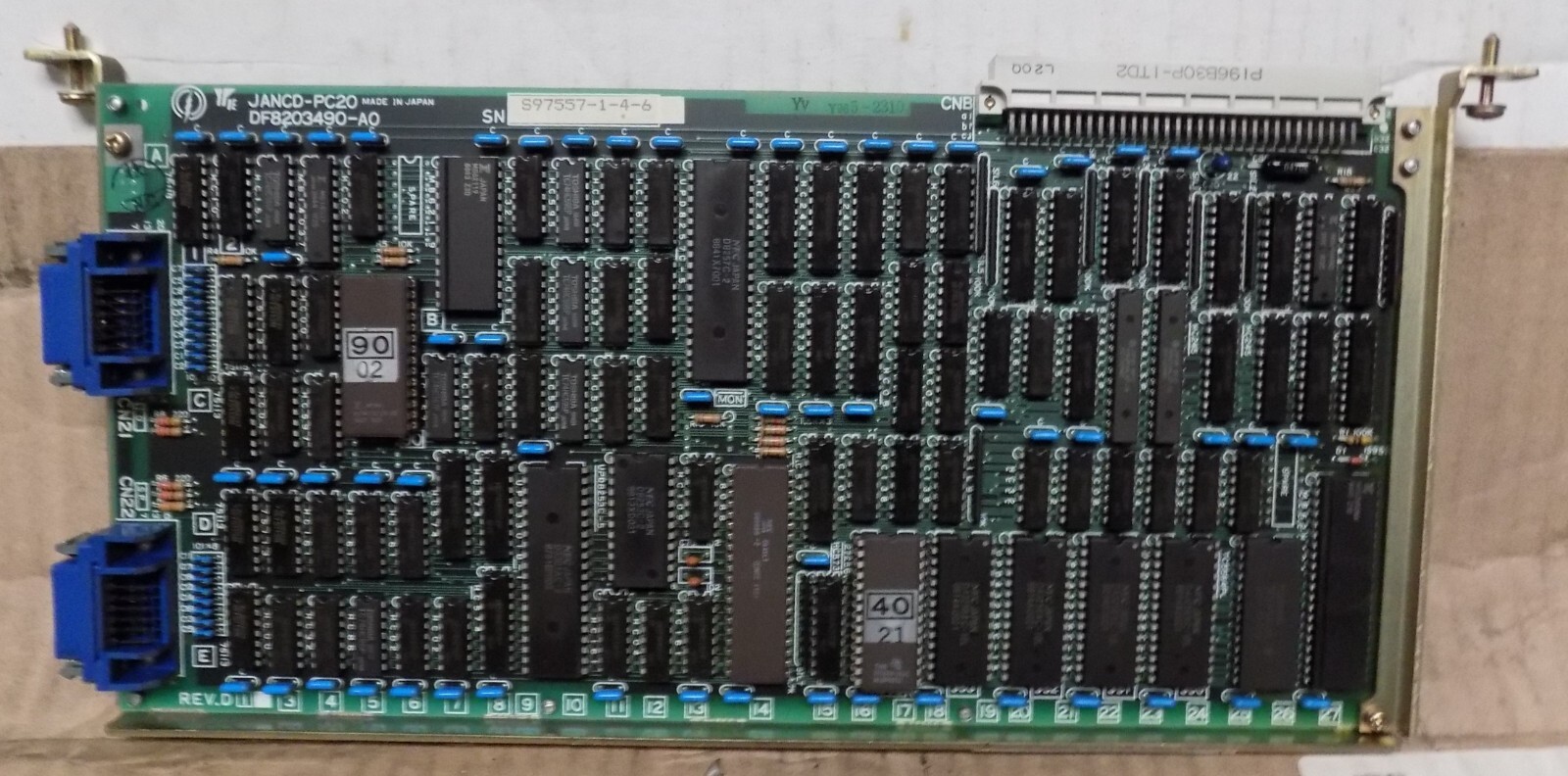 YASNAC YASKAWA JANCD-PC20 DF8203490-AO Printed Circuit Board