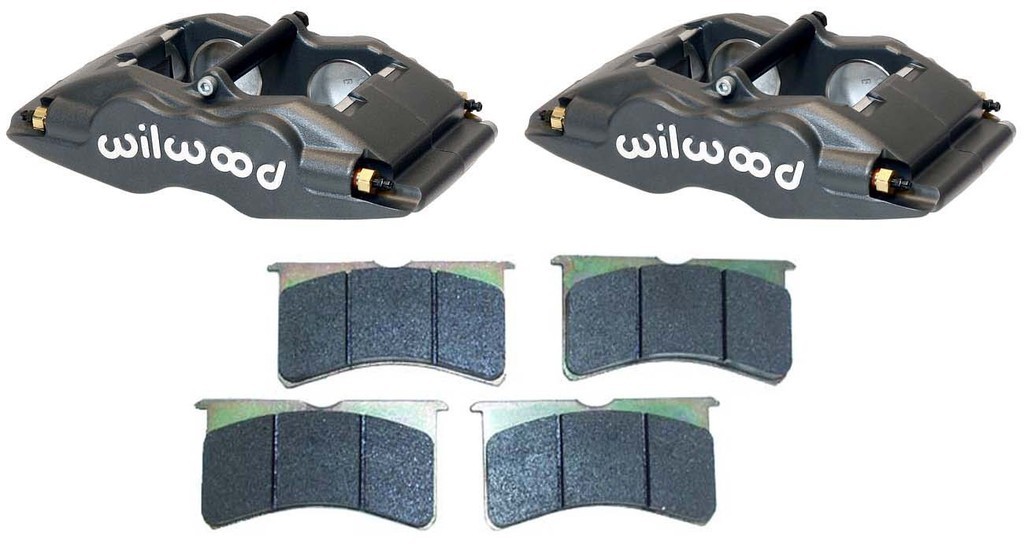 NEW WILWOOD SUPERLITE BRAKE CALIPERS & PADS,FSLI,DRAG RACE,RACING,1.10",1.62"