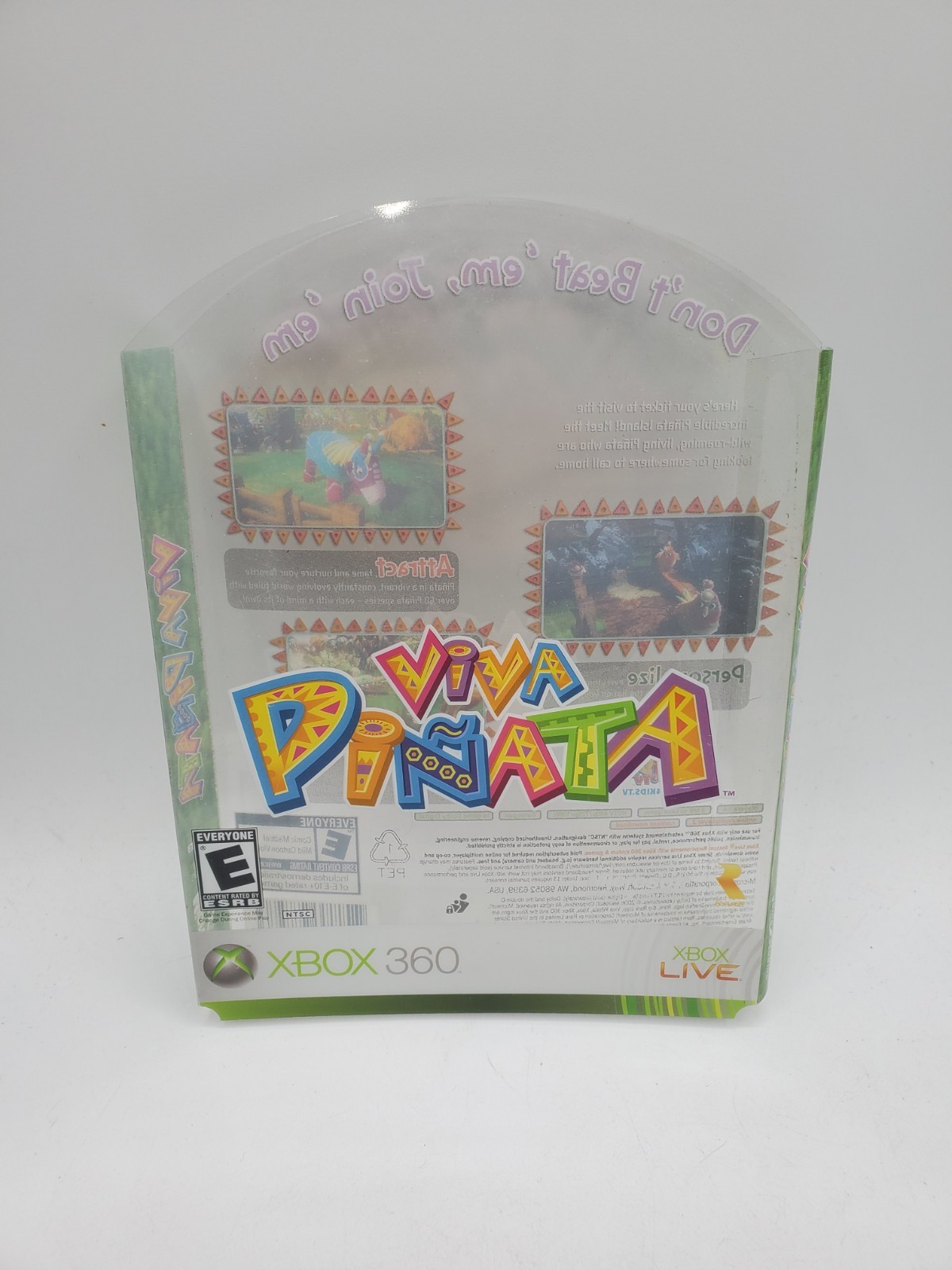 Viva Pinata (Microsoft Xbox 360, Outer Sleeve Cover Only