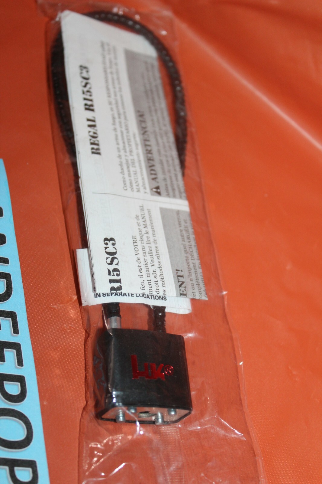 Regal Gun Safe Lock In Package R15SC3 Black 30mm