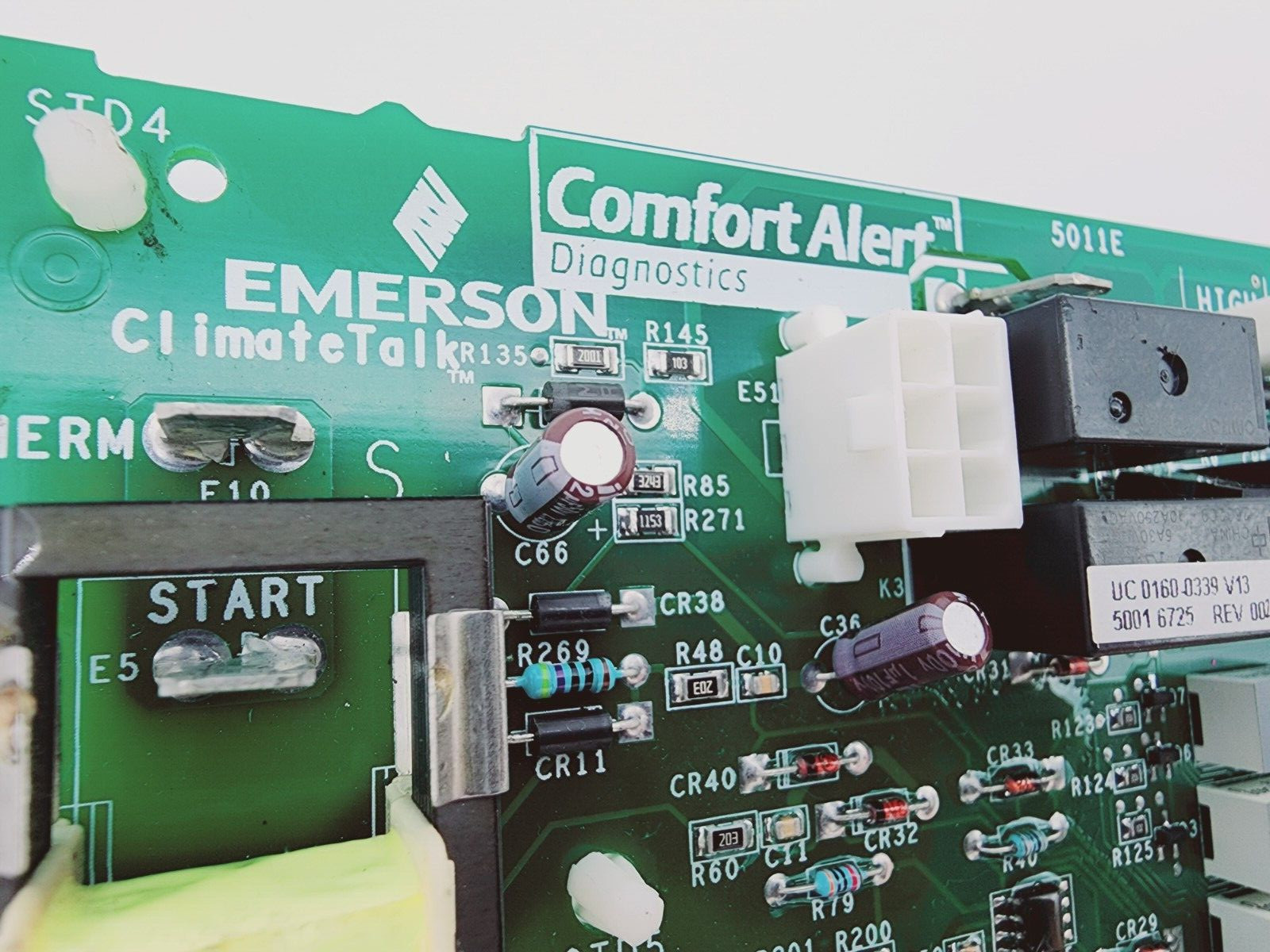 Emerson Control Circuit Board PCBHR105 49K25-289-02B1 5001 6729 Rev. 001