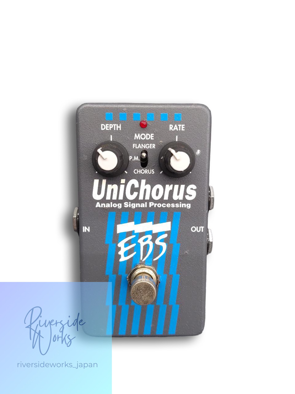 EBS Uni Chorus Effects Pedal Missing Back Screw