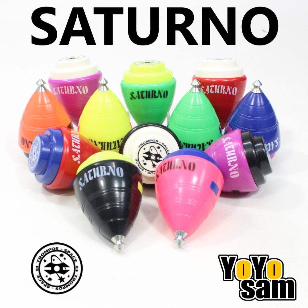 Trompo Space Saturno - Fixed Tip Spin Top