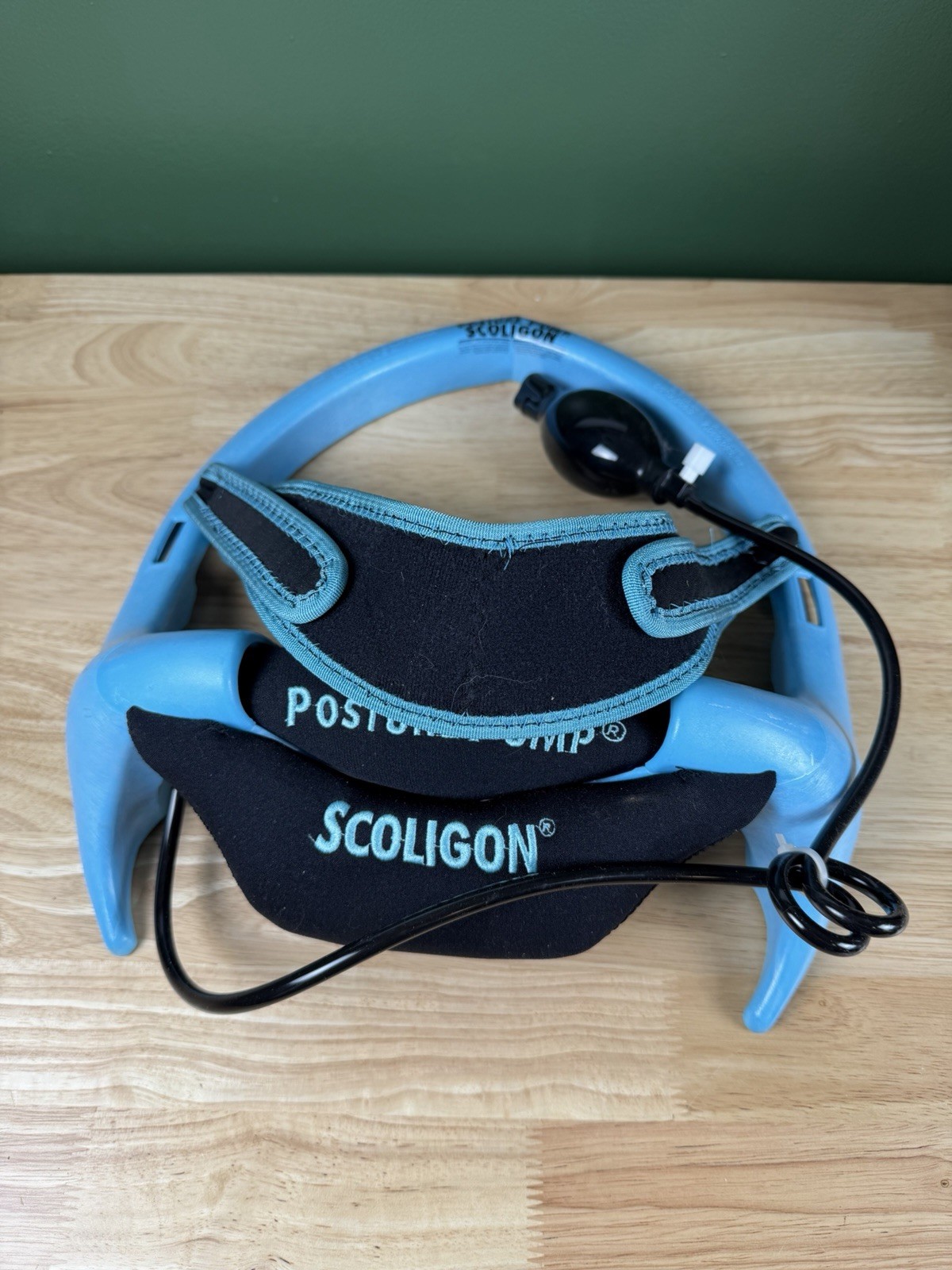 Posture Pump SCOLIGON Cervical Orthotic 1100-S w/ Hand Pump – USA Made