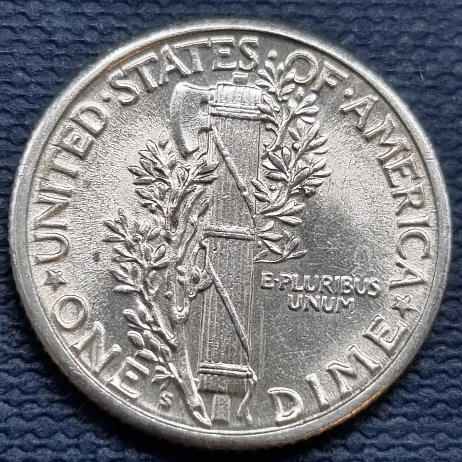 1928 S Mercury Dime 10c Silver High Grade BU UNC Uncirculated Details #93622
