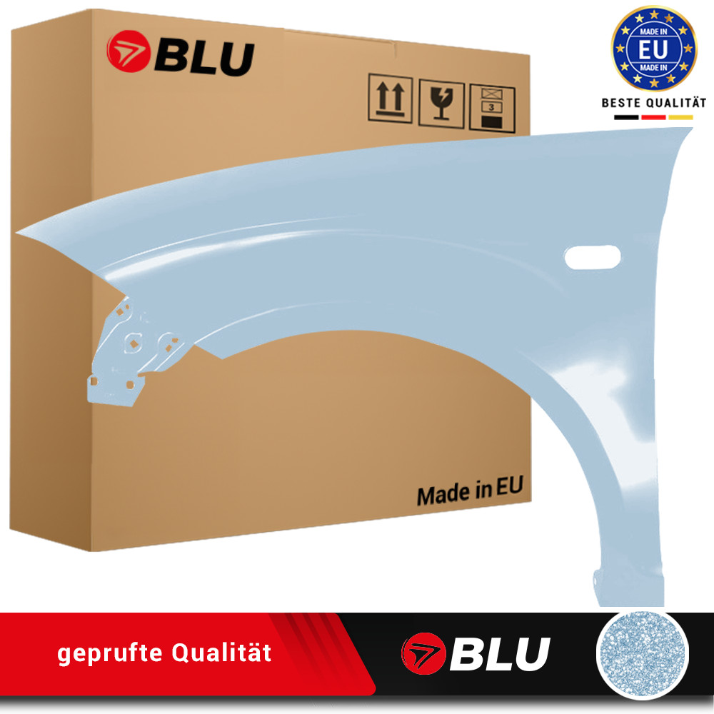 Fender For Seat Altea XL LS5V Azulluvia Left Blue 06-15 Front Painted New