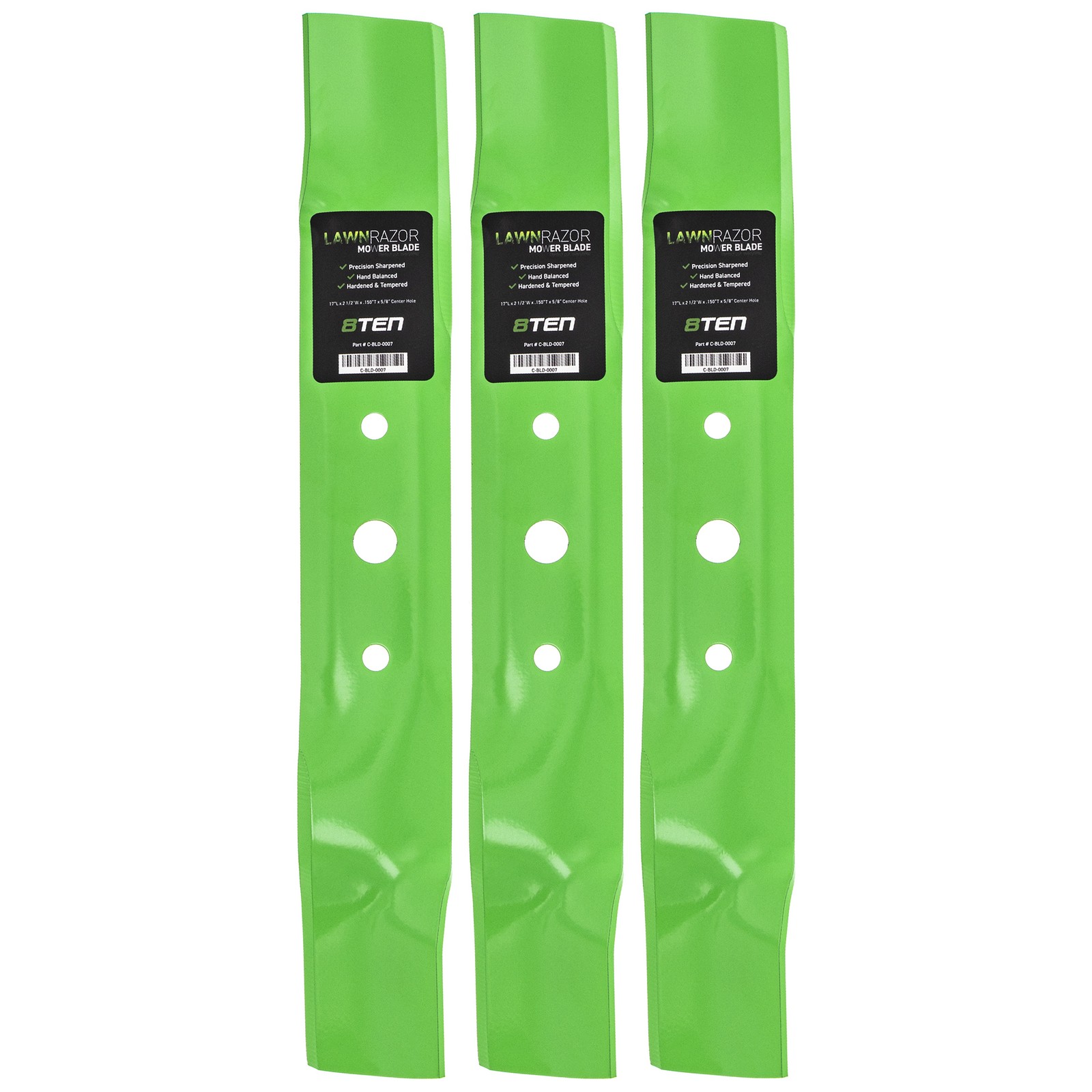 LawnRAZOR Blade Set for Scotts L2048 L2548 GX20250 GY20568 GX20819 3-Pack