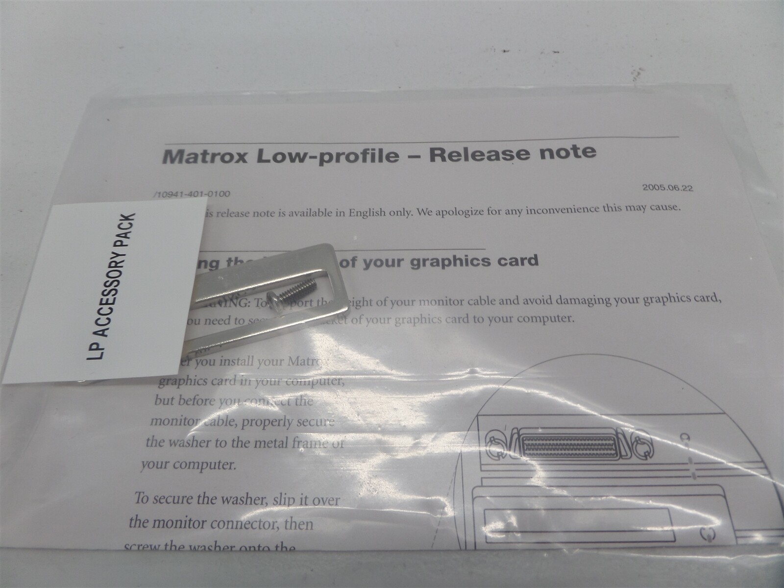 Matrox Card Accessory Pack 10941-301-0100