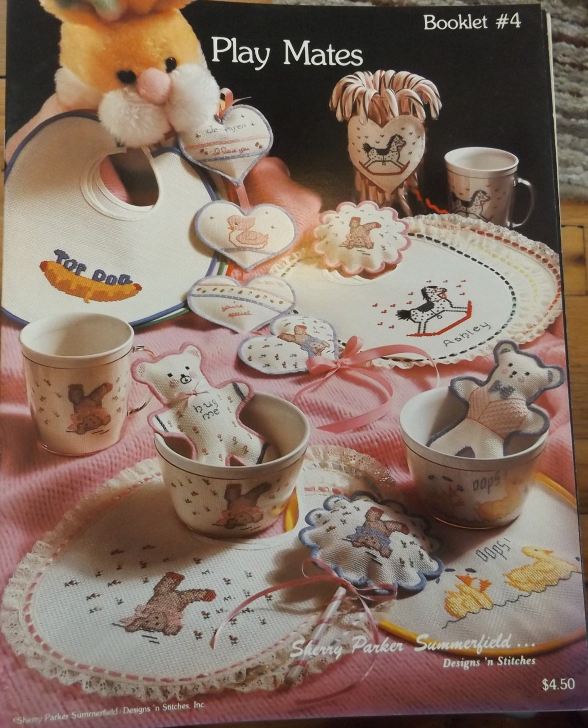 Playmates Cross Stitch Leaflet from Designs 'n Stitches, Inc