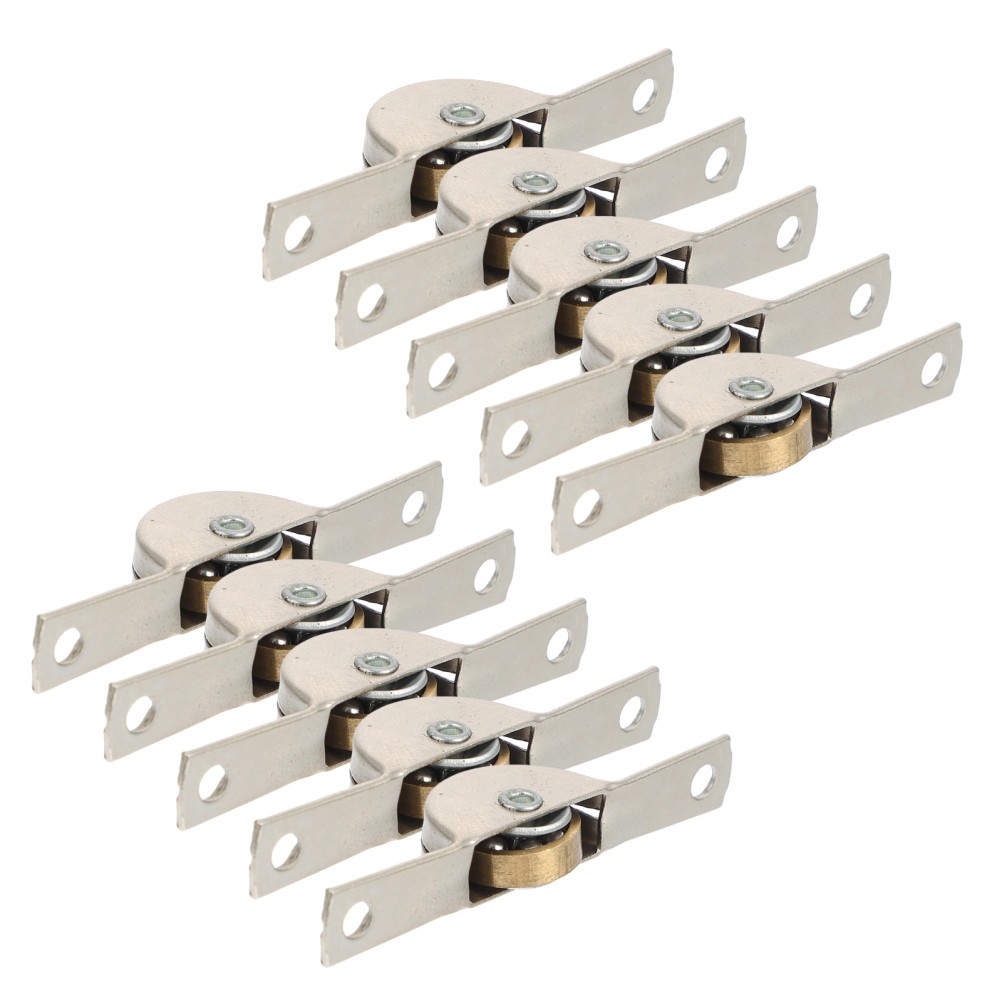 10pcs Sliding Roller Wheels: Cabinet Wardrobe Window Closet Door Roller