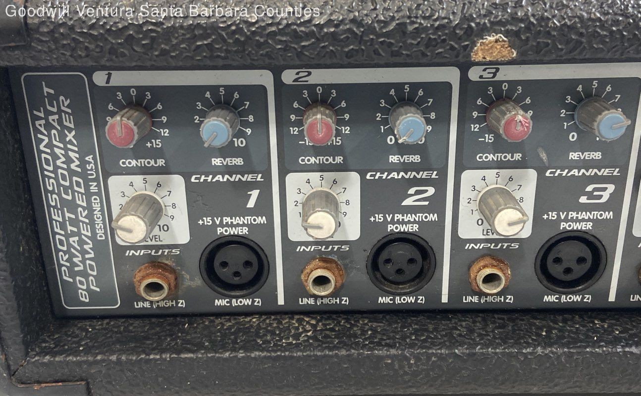Peavey MP400 80 Watt Compact Powered Mixer