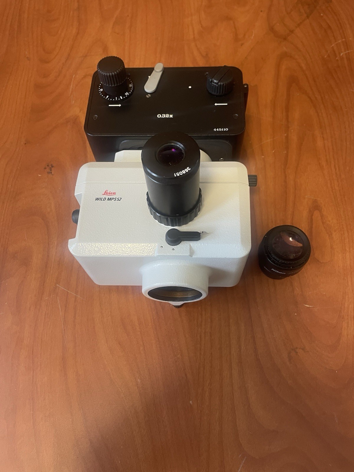 Leica Wild MPS52 445110 Microscope Adapter