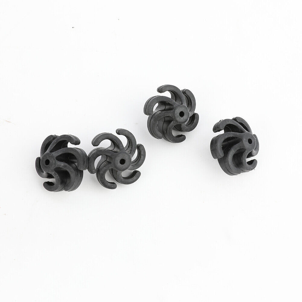 4pcs Archery Bowstring Stabilizer String Damper Silencer Recurve Compound Bow