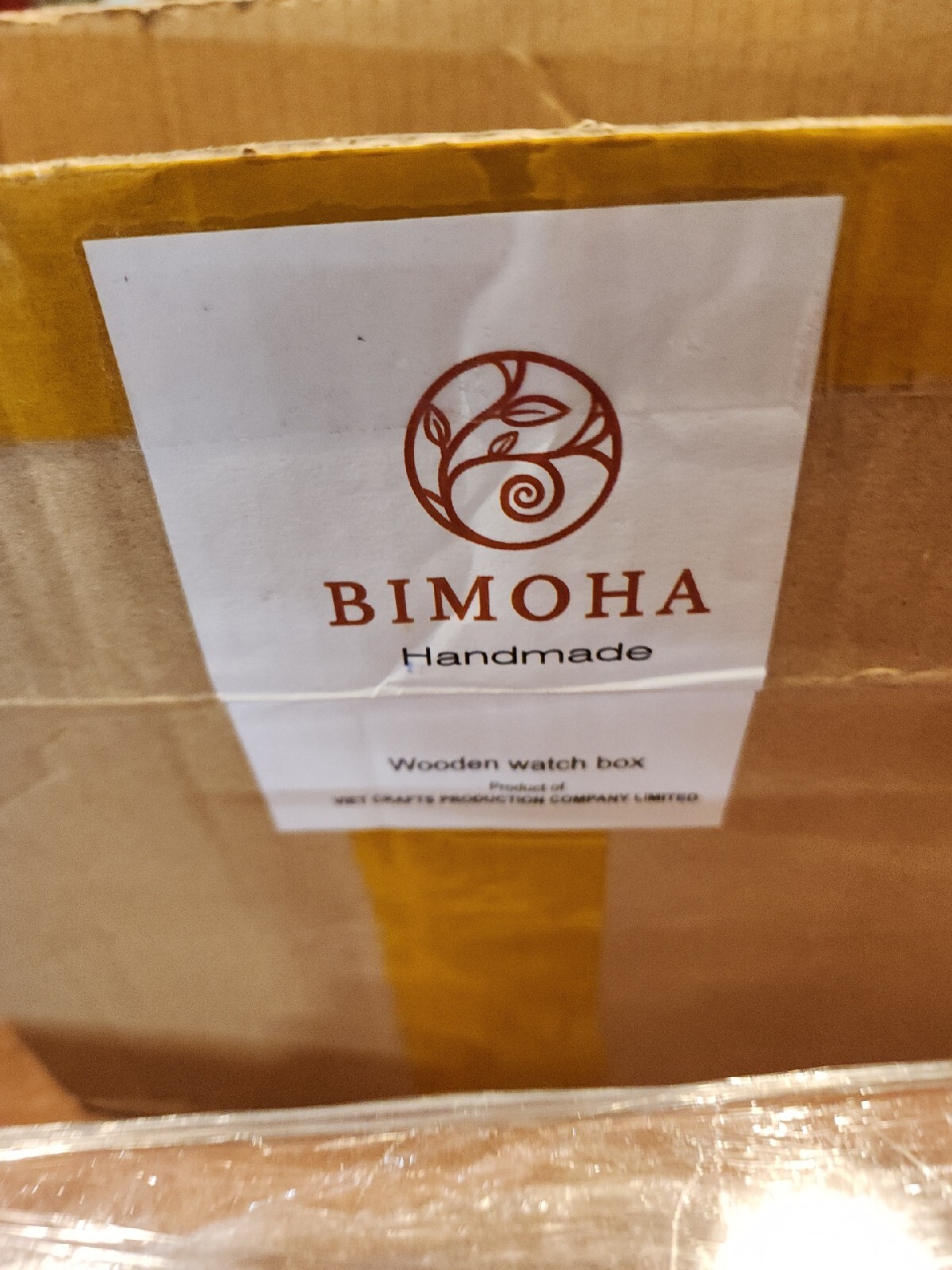 BIMOHA Wooden Watch Box