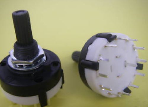 2,1 Pole 8 Position PANEL PCB Wiring ROTARY SWITCH 1P8T ay