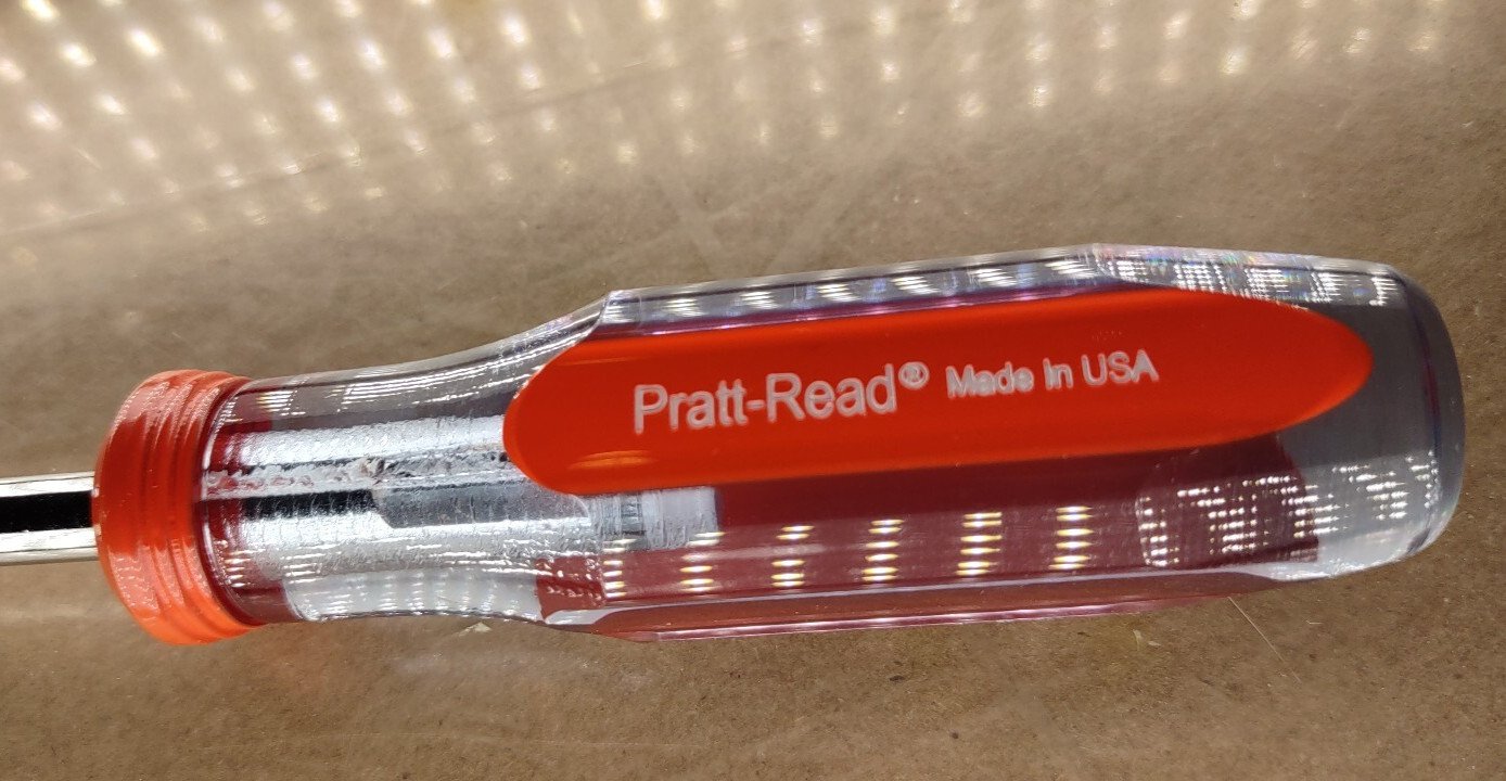 NUTDRIVER 7mm x 3-1/4"  # 82514 MADE IN USA 100% PRATT- READ