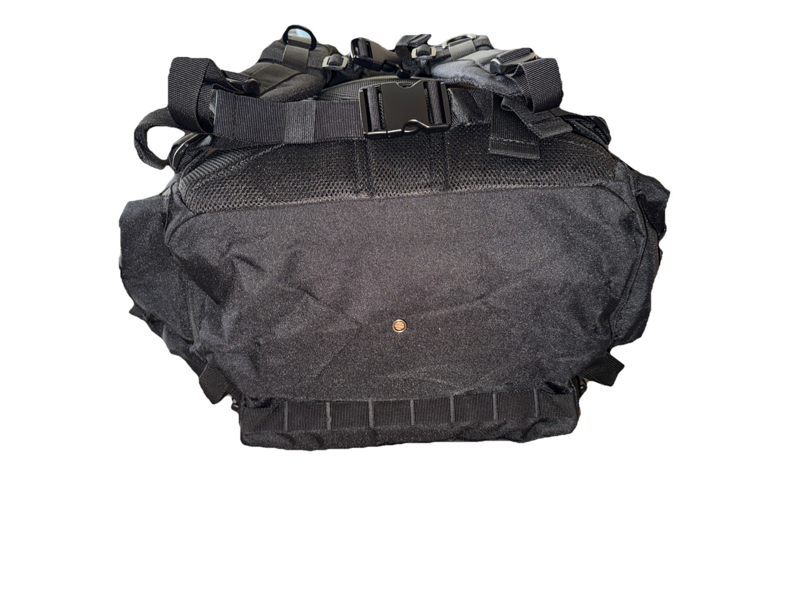 Highland Tactical Ballistic Molle Webbing Hydration Black Backpack Padded Back