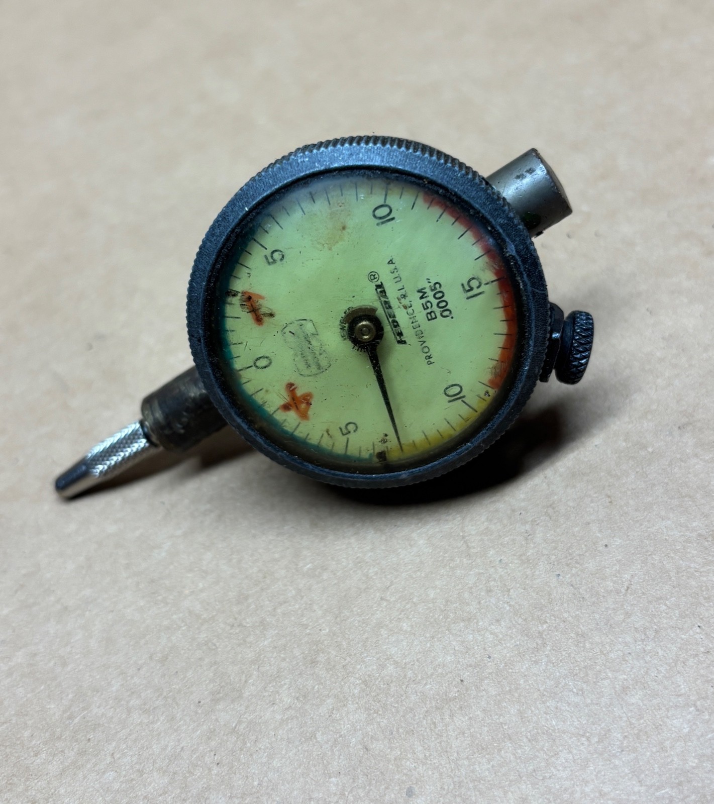 FEDERAL Dial Indicator - B5M - .0005mm gradations - NICE