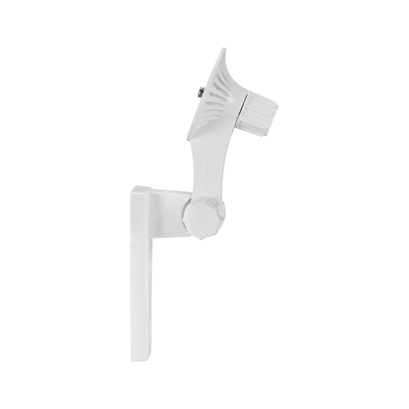 Adjustable Security Camera Bracket, Plastic Wall Mount CCTV Stand, White 3pcs