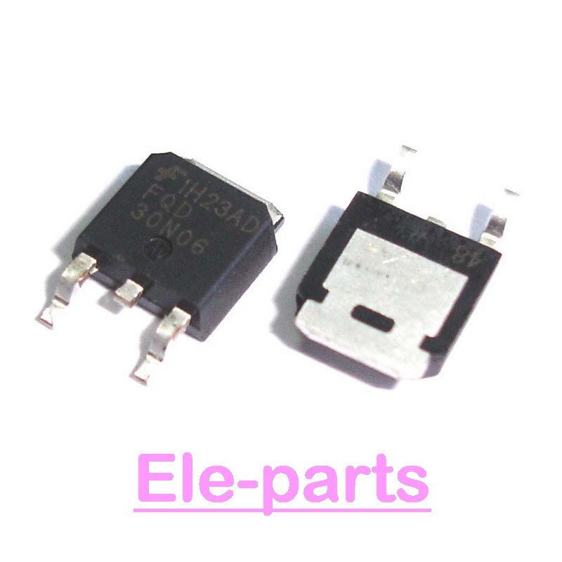 10 PCS FQD30N06 TO-252 FQD 30N06 60V N-Channel MOSFET Transistors Chip