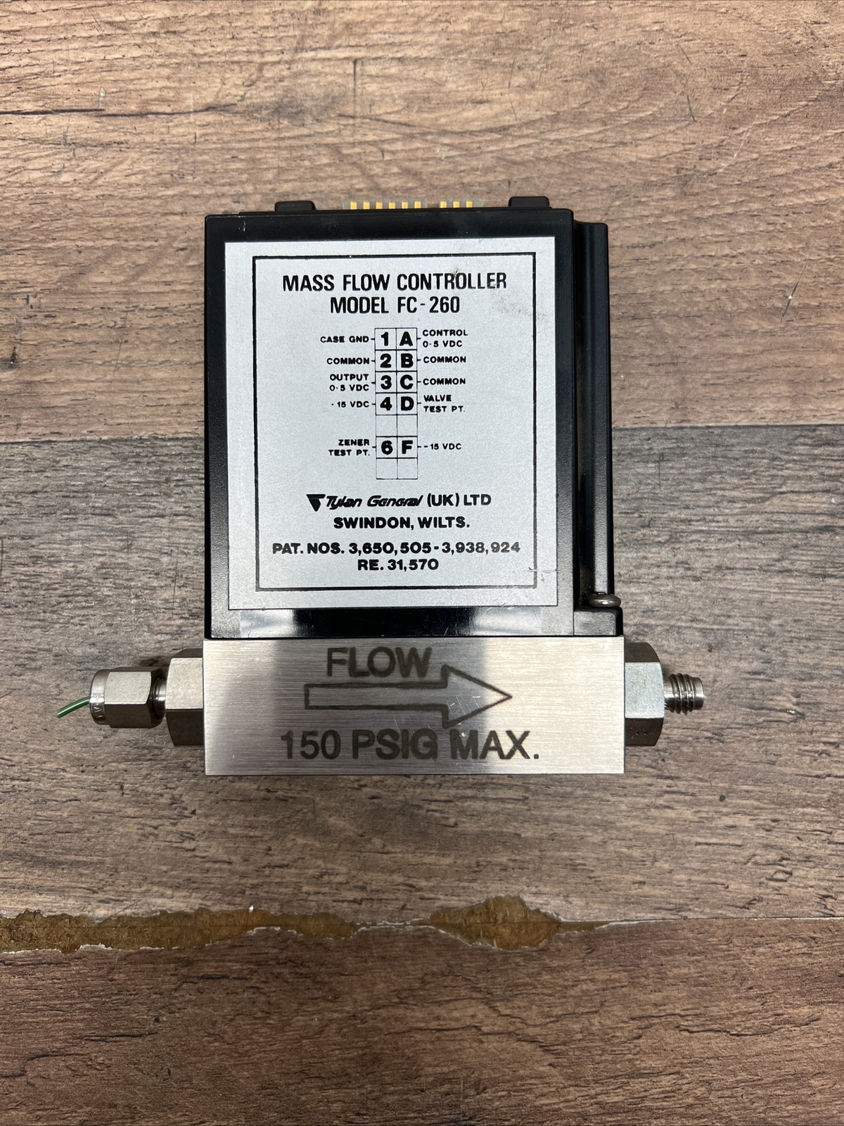 Mass Flow Controller FC-260V 2-100 SCCM Air