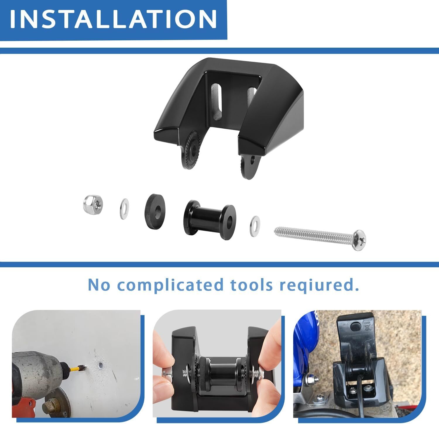 Garmin Replacement Transom Transducer Mount Mounting Bracket for 010-10272-00