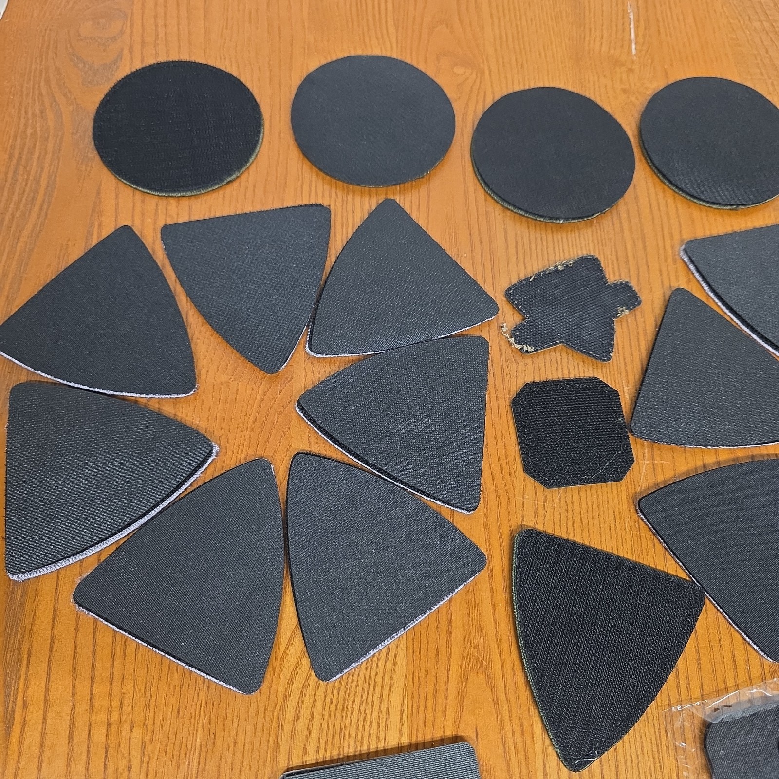 41 Mixed Military Tactical Morale Patch Hook Loop Sew On Some Backs Missing