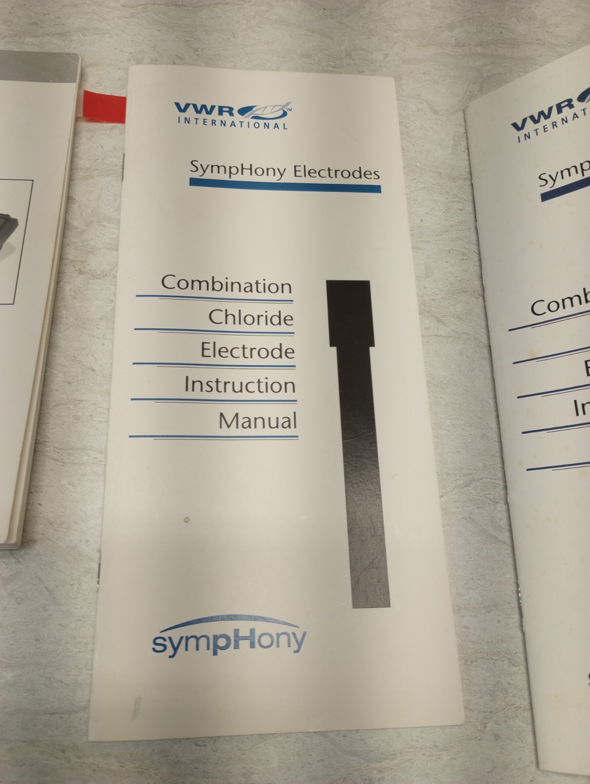 VWR Scientific SympHony Meter Electrode - Users Manual /Instructions Books