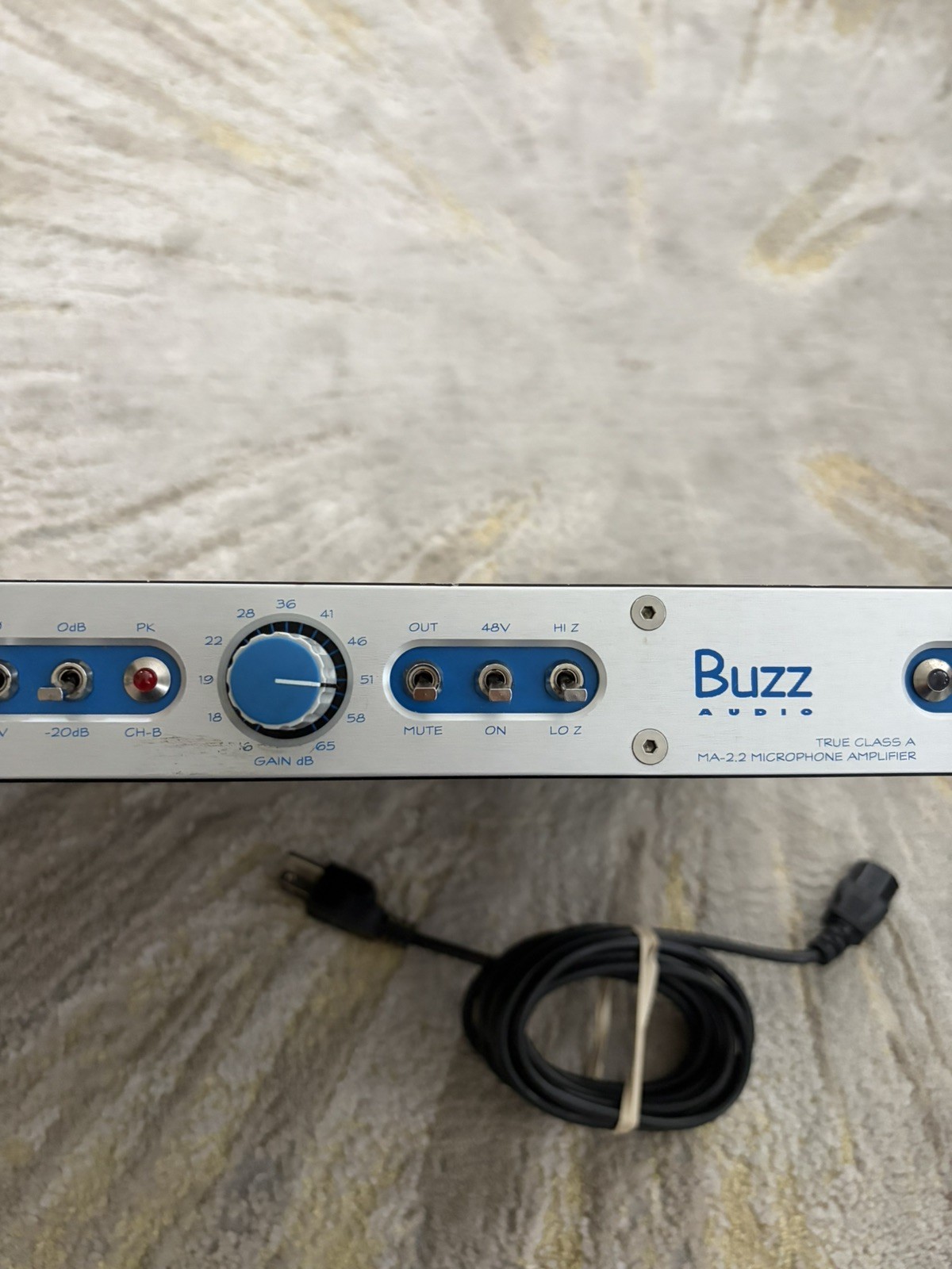 Buzz Audio MA-2.2 Mic Preamp Preamplifier MA2.2 - Excellent Condition