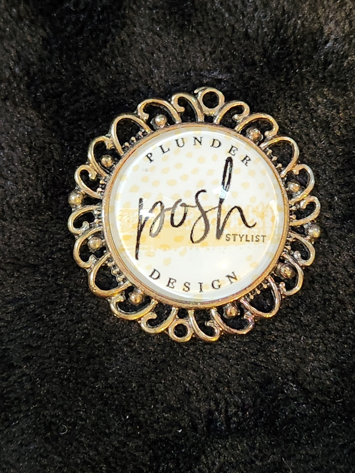 Plunder Design Posh Stylist Keychain Charm