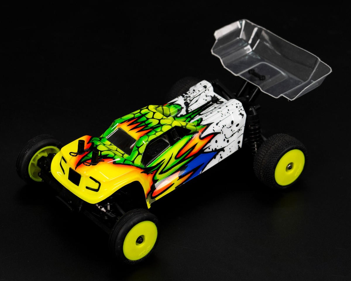 RadianZ Design Transformer 1/24 Airbrush Pre-Painted Truggy Body (Chromaflare)