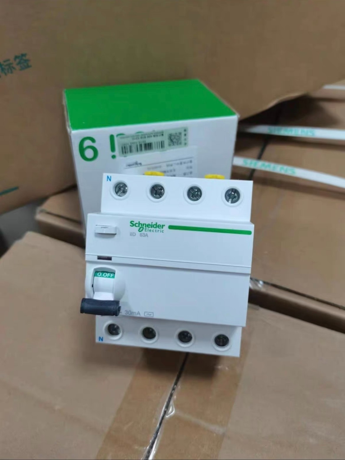 Schneider leakage protection switch  iID4P 63A30mA  A9R71463 Brand new origina