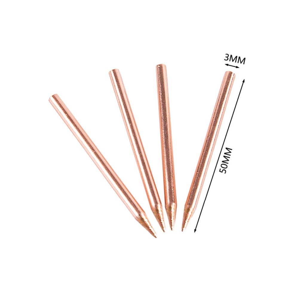 Aluminum Oxide Copper Spot for welder Electrode Tips 4PCS for Spot Welding