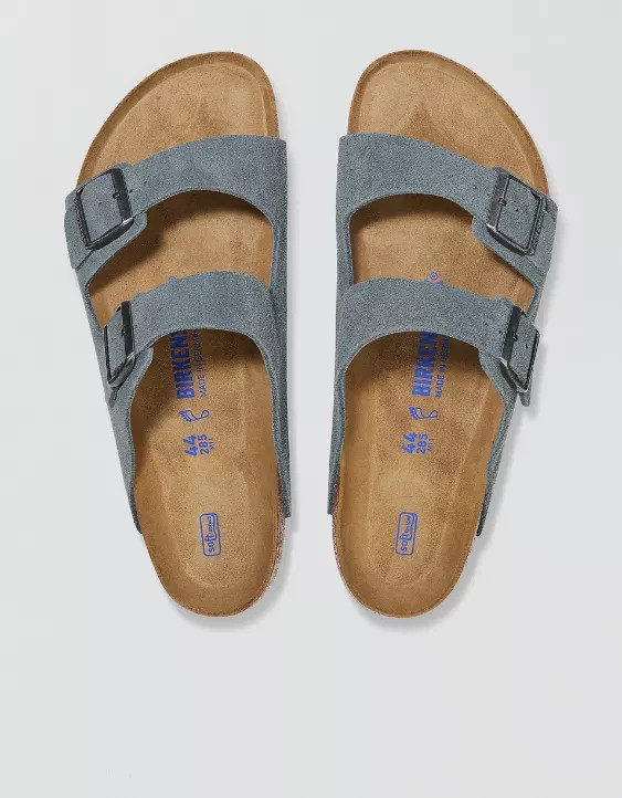 Birkenstock Men's Arizona Soft Footbed Sandal - Free Shipping