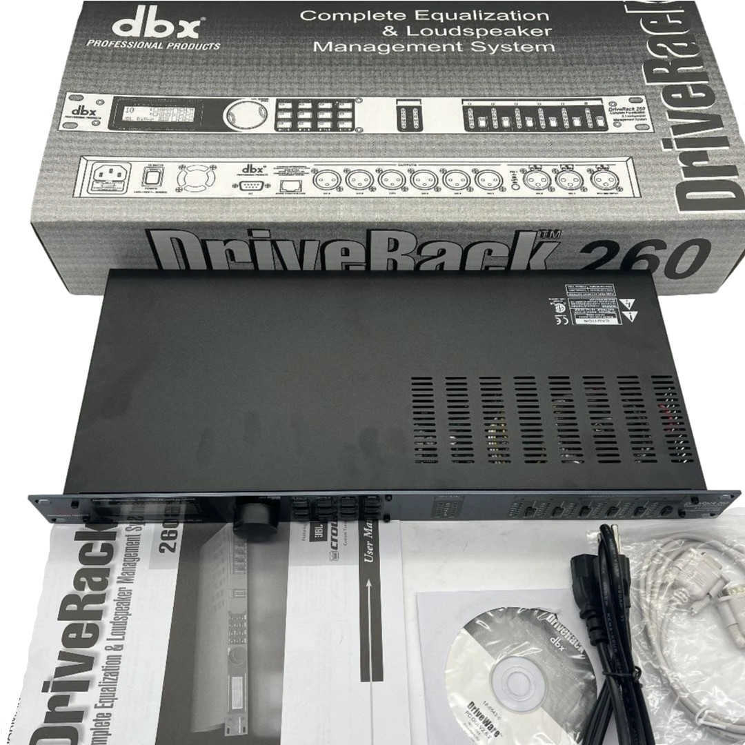 NEW For dbx DriveRack 260 Loudspeaker Management System DBX260V