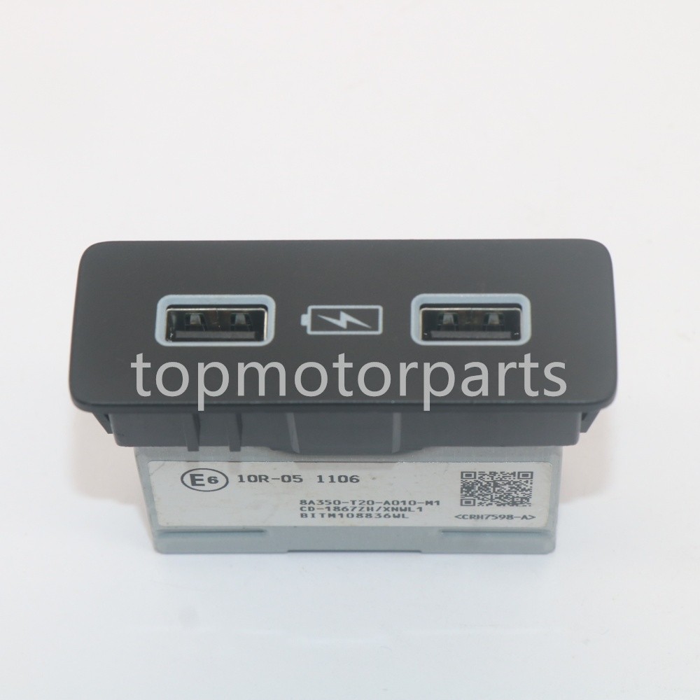 OEM USB Port Power Outlet Charger 8A350-T20-A01 for 2022-2025 Honda Civic Acura