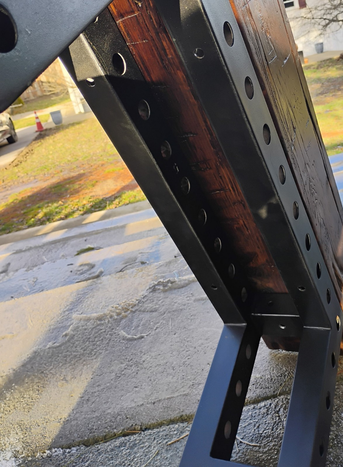 Reclaimed Western Red Cedar Bench