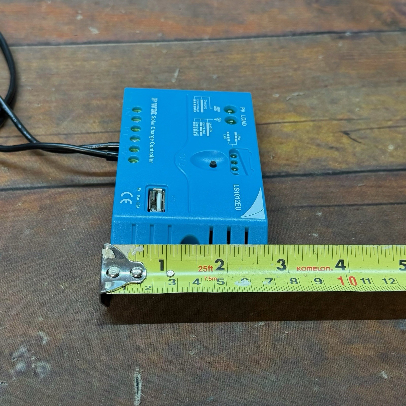 12V 5A PWM Solar Charge Controller LS0512EU USB Output Used