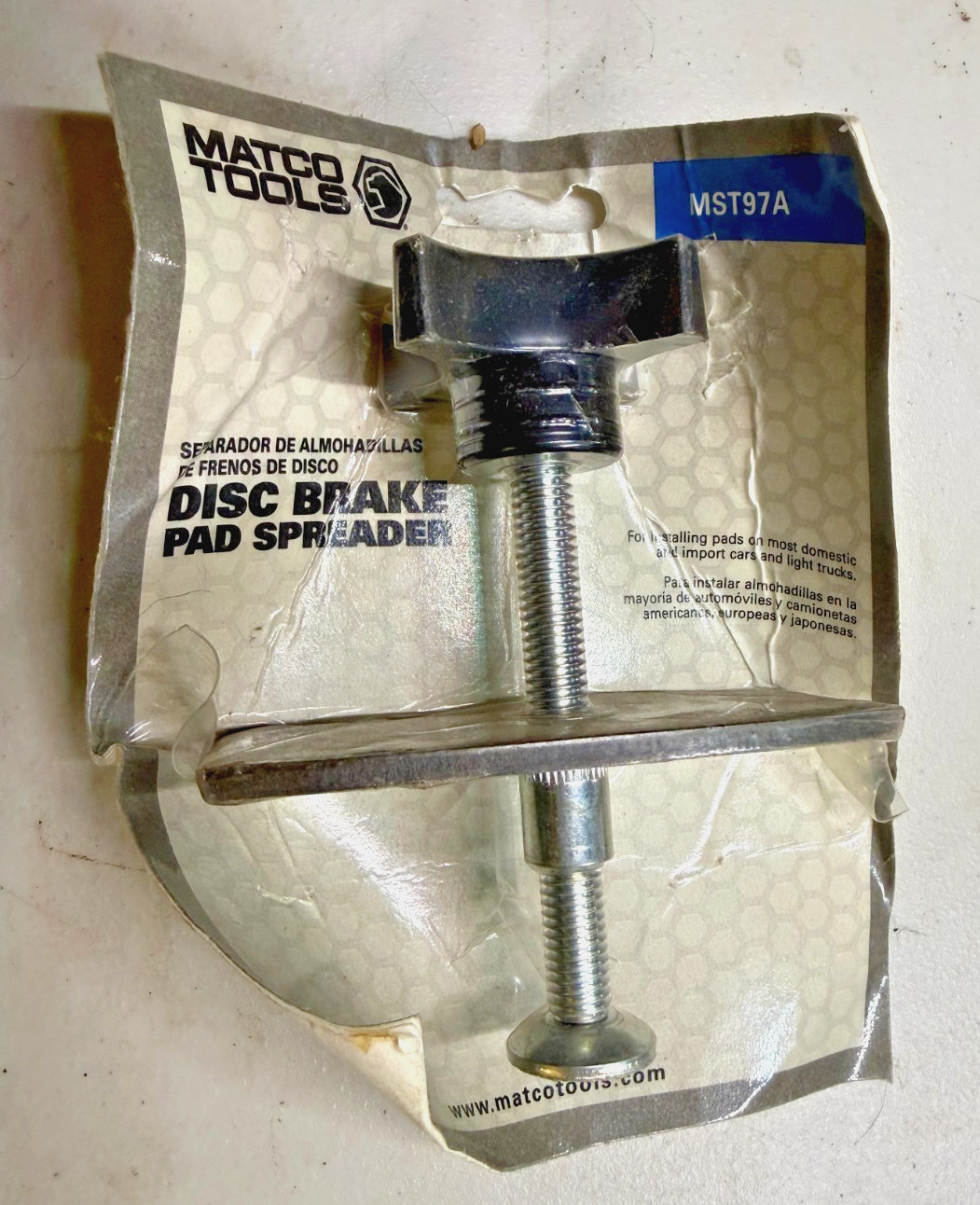Matco Tools MST97A Disc Brake Pad Spreader Tool – Automotive Brake Service