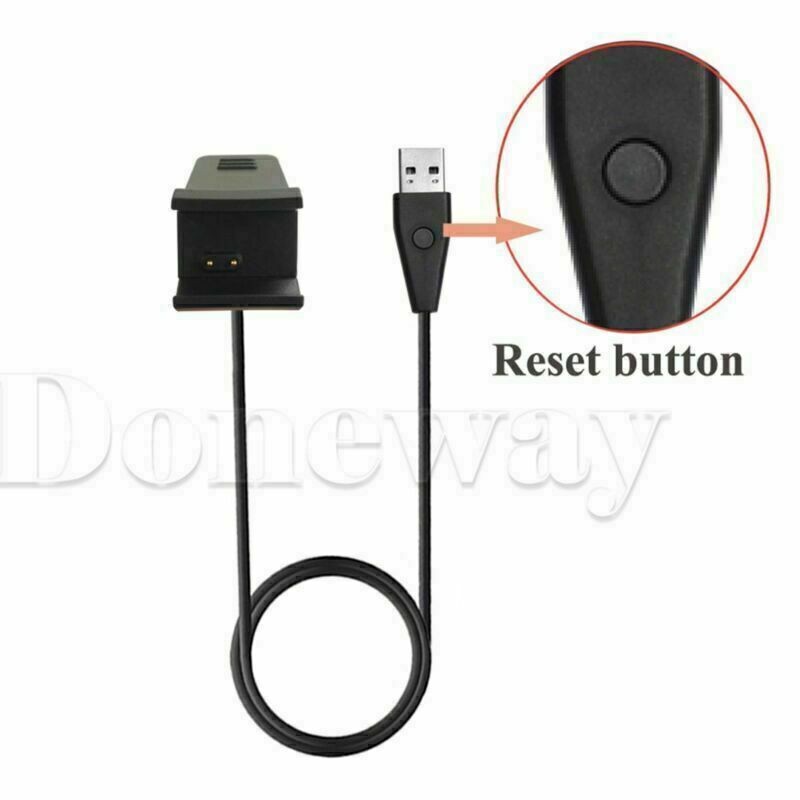 For Fitbit Alta Smart Watch Tracker w/Reset Button USB Charger Charging Cable