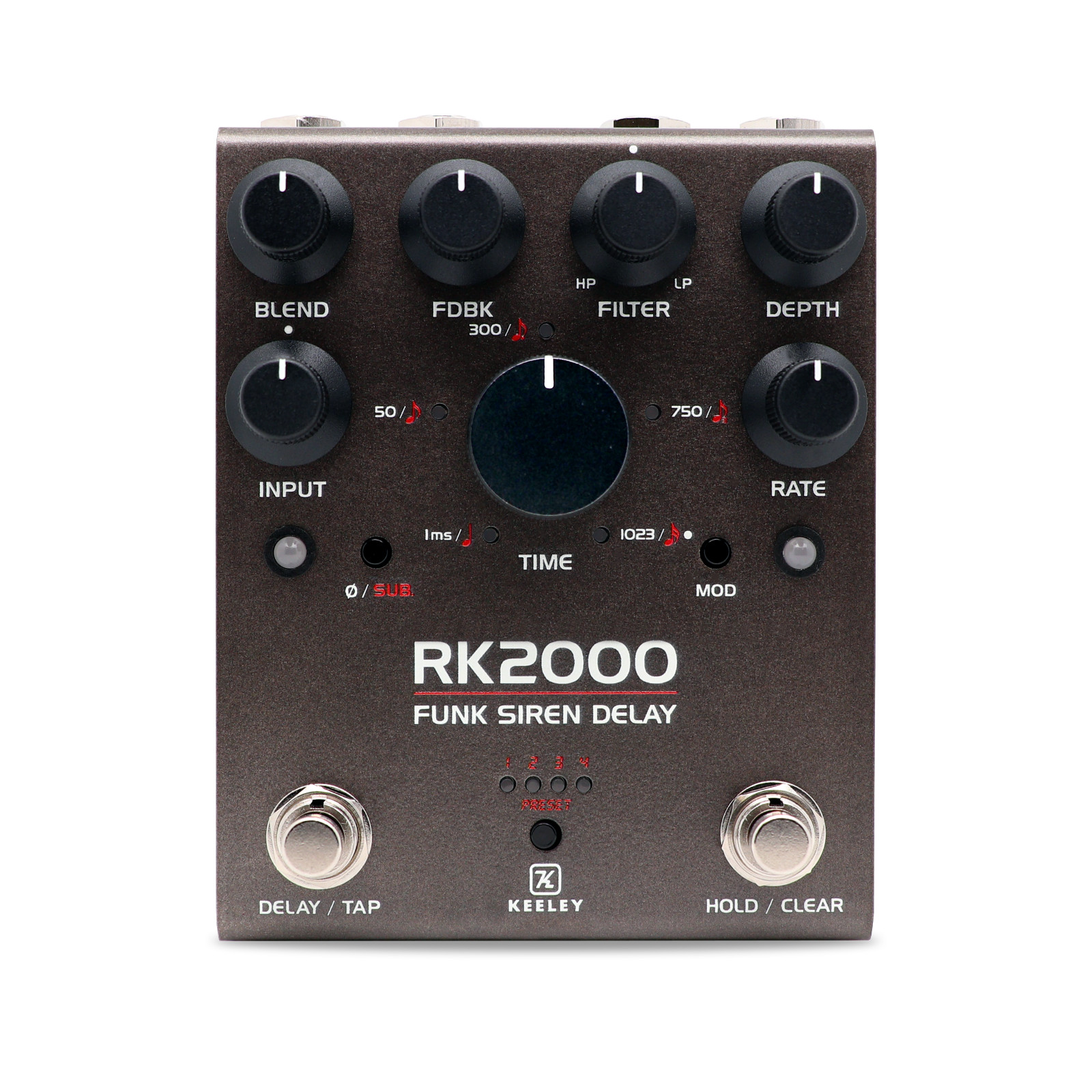 Keeley RK2000 Funk Siren Delay - Trey Anastasio Ambient Loop Delay Pedal