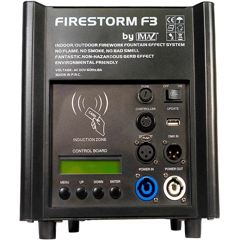 JMAZ Lighting Firestorm F3 500W Cold Spark Machine Refurbished