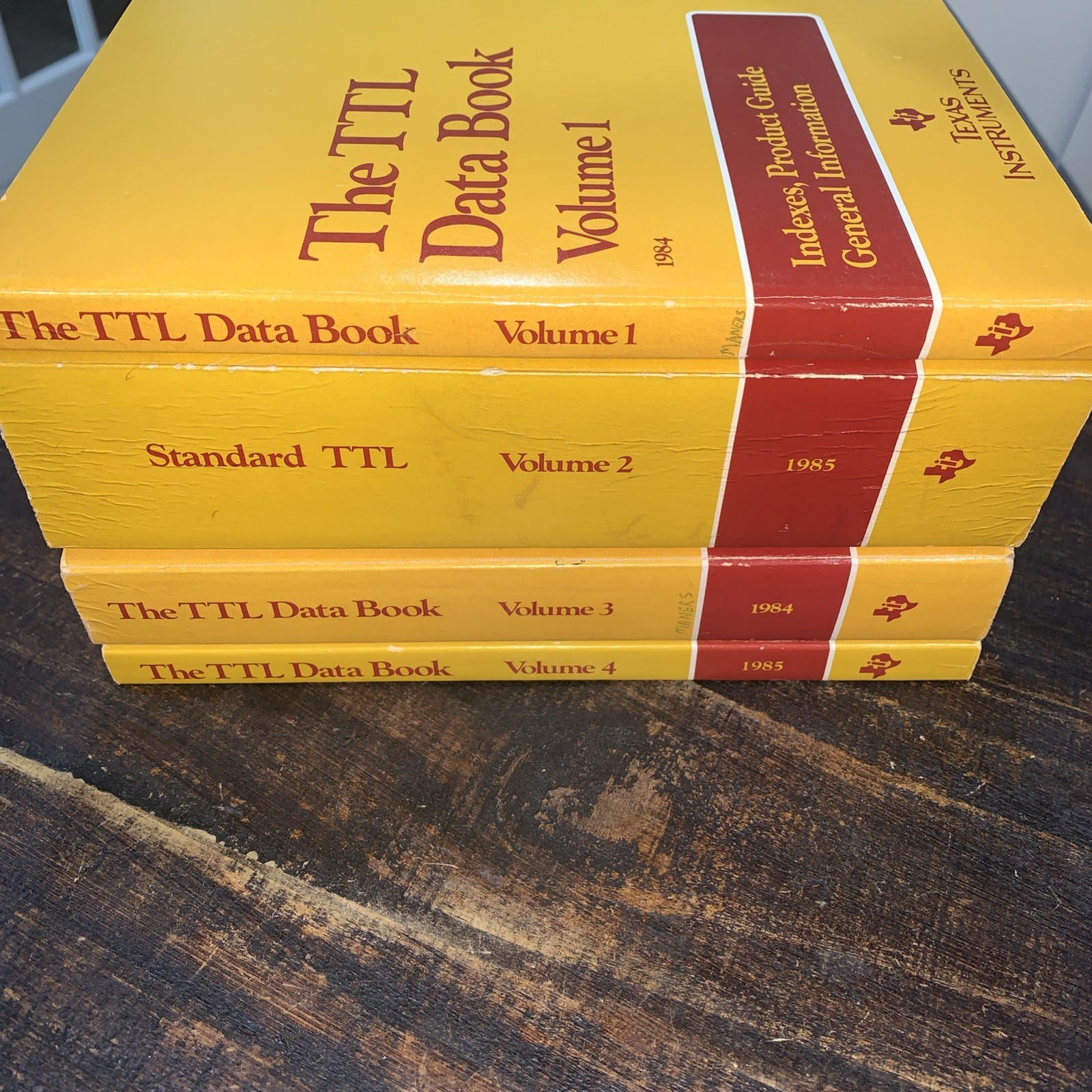 Book Lot Texas Instruments TTL Data Book Circuits Field Logic Programmable