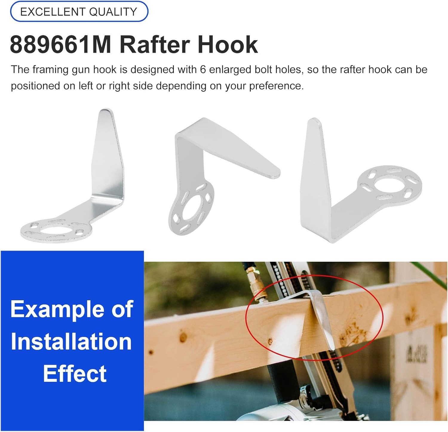 Metabo HPT Rafter Hook for Hitachi Framing Nail Guns (2 Pack)