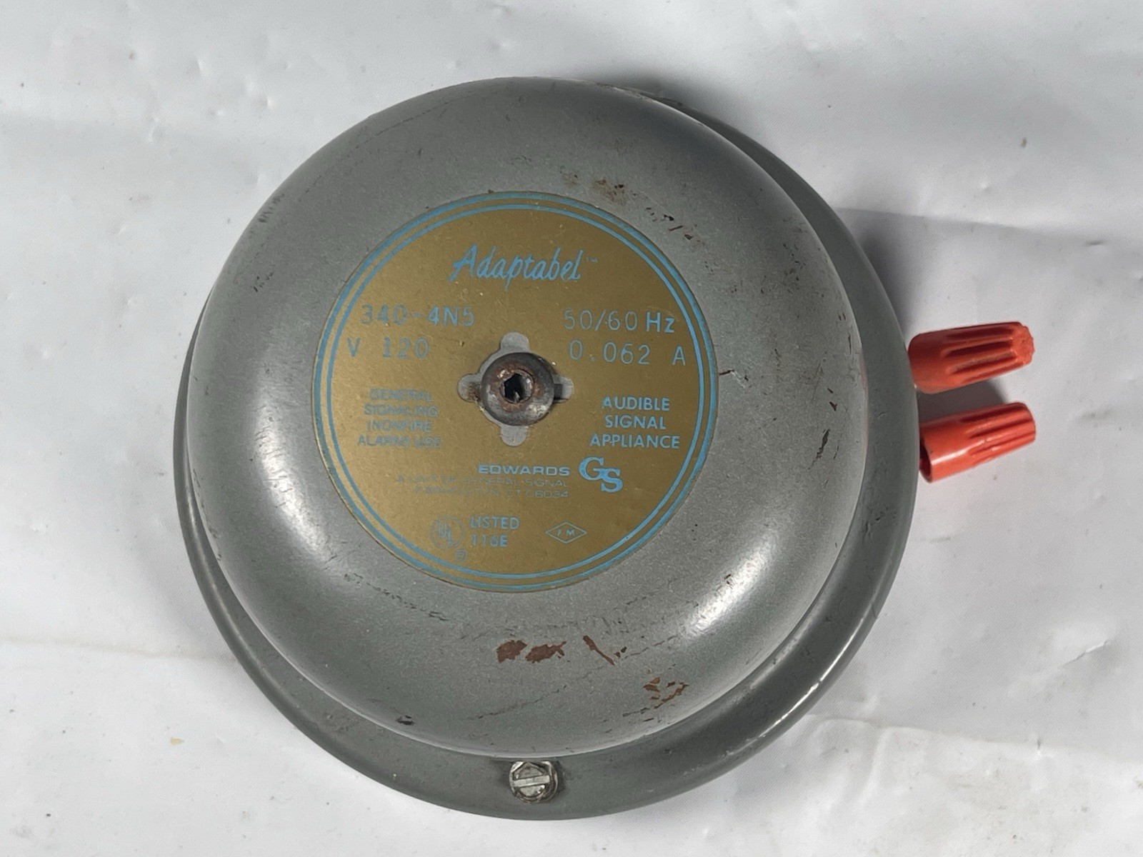Vintage Edwards Adaptabel 340 4N5 Bell Alarm School
